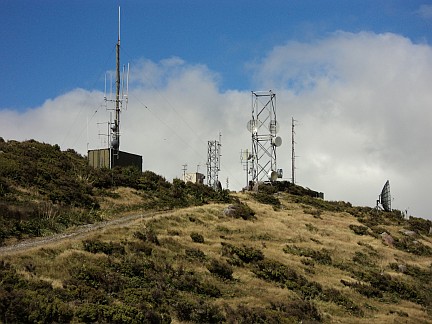 Top of hill - close up